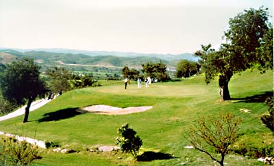 Clube Benamor: Blick ber den Golfplatz