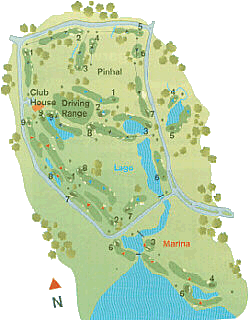 Laguna Golf Course: Platzdesign