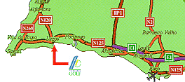 Palmares: Anfahrtskizze