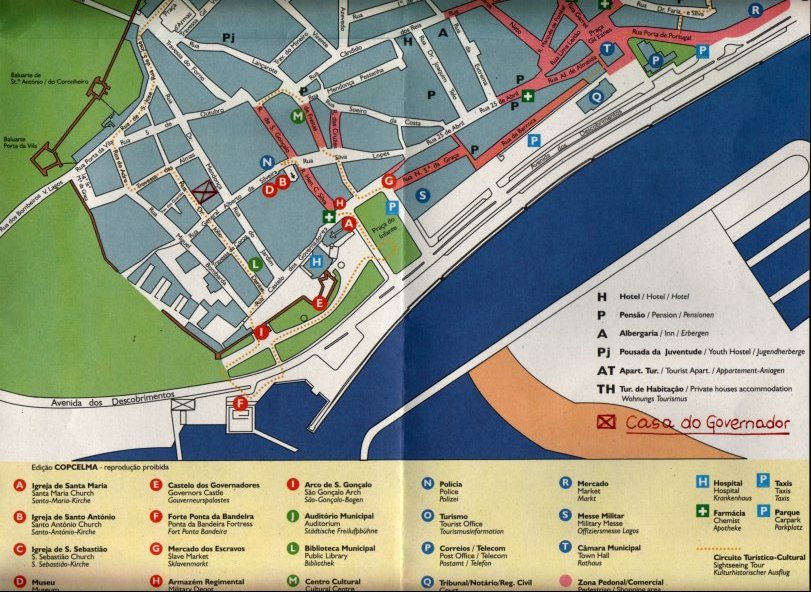 Stadtzentrum von Lagos