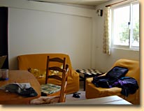 Wohnzimmer mit Sofa